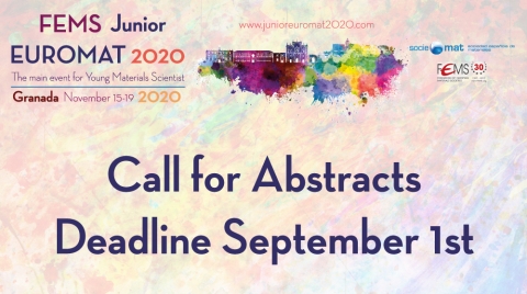 Abstracts invited for FEMS Junior EUROMAT 2020